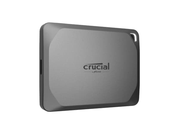 Crucial X9 Pro - SSD - kryptert - 4 TB - ekstern (bærbar) - USB 3.2 Gen 2 (USB-C kontakt) - 256-bit AES