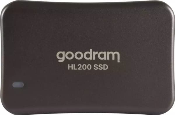 GOODRAM HL200 - SSD - 1 TB - ekstern (bærbar) - USB 3.2 Gen 2 (USB-C kontakt)