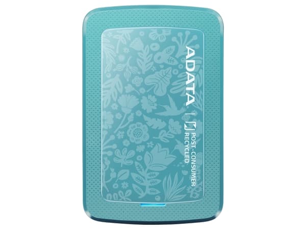 ADATA HC300 Eco, 1 TB, 3.2 Gen 1 (3.1 Gen 1), Grön