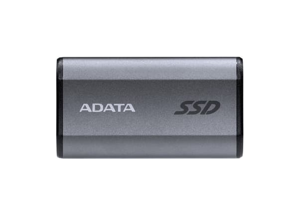 ADATA SE880 - SSD - 2 TB - extern (portabel) - USB 3.2 Gen 2x2 (USB-C kontakt) - titangrå