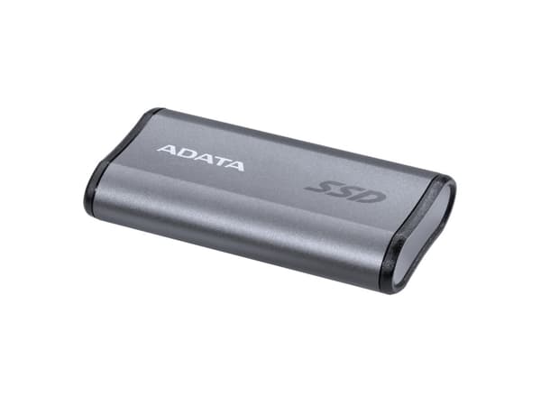 ADATA SE880 - SSD - 2 TB - extern (portabel) - USB 3.2 Gen 2x2 (USB-C kontakt) - titangrå