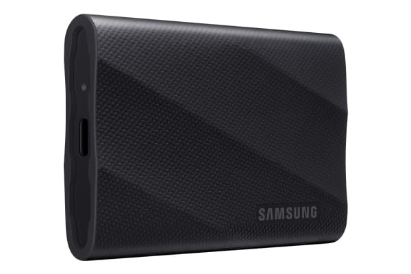 Samsung T9 MU-PG2T0B - SSD - kryptert - 2 TB - ekstern (bærbar) - USB 3.2 Gen 2x2 (USB-C kontakt) - 256-bit AES - svart