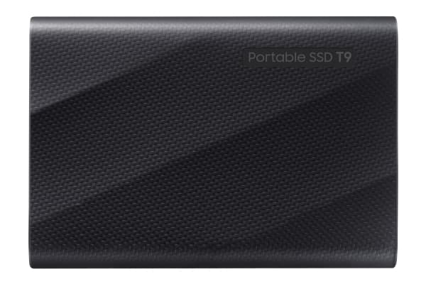 Samsung T9 MU-PG2T0B - SSD - krypterat - 2 TB - extern (portabel) - USB 3.2 Gen 2x2 (USB-C kontakt) - 256 bitars AES - svart