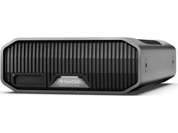 SanDisk Professional G-DRIVE PROJECT - Harddisk - Enterprise - 12 TB - ekstern (stasjonær) - USB 3.2 Gen 2 / Thunderbolt 3 (USB-C kontakt) - 7200 rpm