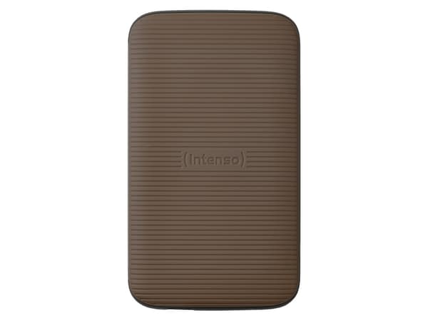 Intenso TX500 - SSD - 1 TB - ekstern (bærbar) - USB 3.2 Gen 2x1 (USB-C kontakt) - brun
