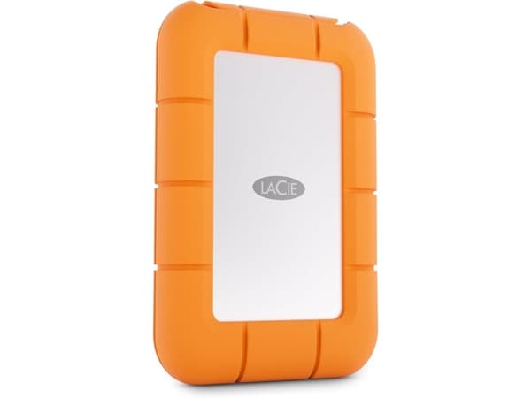 LaCie Rugged Mini - SSD - 2 TB - extern (bärbar) (USB-C-kontaktanslutning) - med Seagate Rescue Data Recovery
