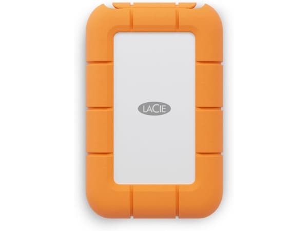 LaCie Rugged Mini - SSD - 2 TB - extern (bärbar) (USB-C-kontaktanslutning) - med Seagate Rescue Data Recovery