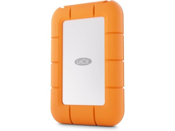 LaCie Rugged Mini - SSD - 2 TB - extern (bärbar) (USB-C-kontaktanslutning) - med Seagate Rescue Data Recovery