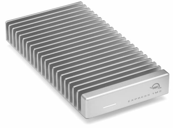 OWC Express 1M2 - SSD - 8 TB - extern (portabel) - USB4 (USB-C kontakt) - silver