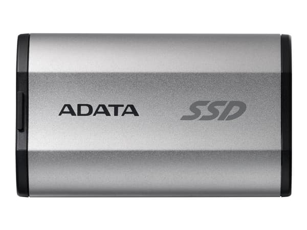ADATA SD810 - SSD - 1 TB - extern (portabel) - USB 3.2 Gen 2 (USB-C kontakt) - silvergrå