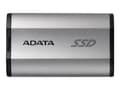 Miniatyrbilde 1 av 5: ADATA SD810 - SSD - 2 TB - ekstern (bærbar) - USB 3.2 Gen 2 (USB-C kontakt) - sølvgrå
