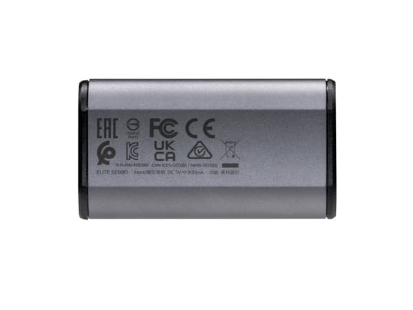 ADATA SE880 - SSD - 4 TB - extern (portabel) - USB 3.2 Gen 2x2 (USB-C kontakt) - titangrå
