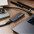 Miniatyrbild 4 av 5: Transcend Portabel Mini SSD USB-C 2TB - Aluminium