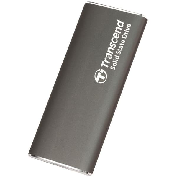 Transcend Portabel Mini SSD USB-C 2TB - Aluminium
