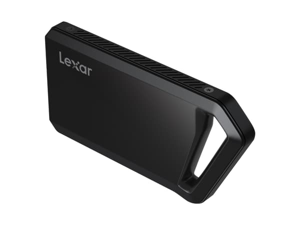Lexar Professional SL600 - SSD - 2 TB - ekstern (bærbar) - USB 3.2 Gen 2x2 (USB-C kontakt) - 256-bit AES - grafittgrå
