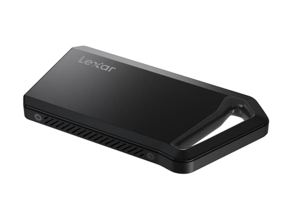 Lexar Professional SL600 - SSD - 2 TB - ekstern (bærbar) - USB 3.2 Gen 2x2 (USB-C kontakt) - 256-bit AES - grafittgrå