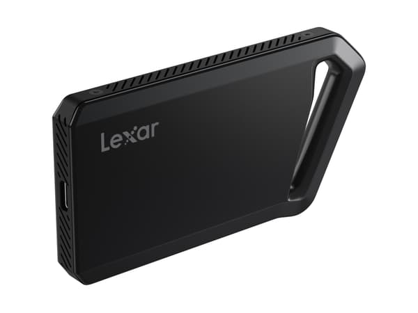 Lexar Professional SL600 - SSD - 2 TB - ekstern (bærbar) - USB 3.2 Gen 2x2 (USB-C kontakt) - 256-bit AES - grafittgrå
