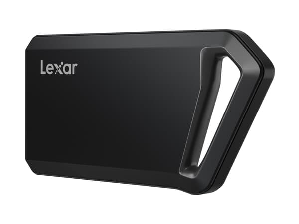 Lexar Professional SL600 - SSD - 2 TB - ekstern (bærbar) - USB 3.2 Gen 2x2 (USB-C kontakt) - 256-bit AES - grafittgrå