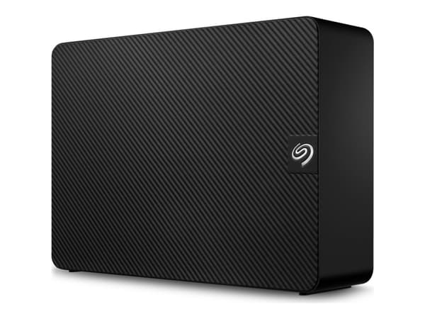 Seagate Expansion STKP20000400 - Hårddisk - 20 TB - extern (stationär) - USB 3.0 - svart - med Seagate Rescue Data Recovery