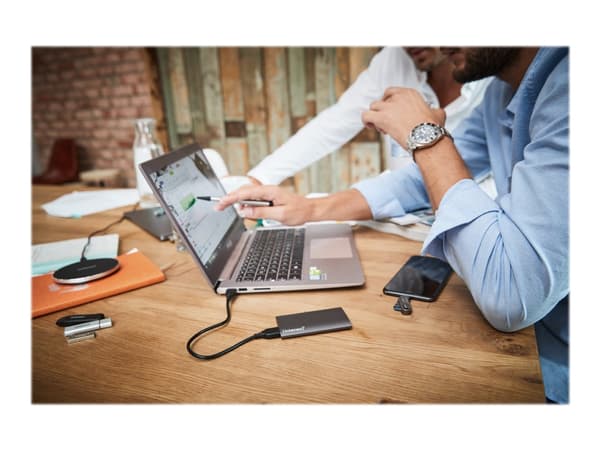 Intenso - Premium Edition - SSD - 1 TB - extern (portabel) - 1.8" - USB 3.0 - antracit