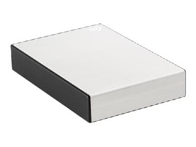 Seagate One Touch STKY2000401 - Harddisk - 2 TB - ekstern (bærbar) - USB 3.0 - sølv - med Seagate Rescue Data Recovery