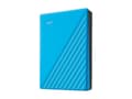 Miniatyrbild 3 av 5: WD My Passport WDBR9S0060BBL - Hårddisk - krypterad - 6 TB - extern (bärbar) - USB 3.2 Gen 1 - 256-bitars AES - sky
