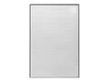 Miniatyrbilde 1 av 3: Seagate One Touch STKY1000401 - Harddisk - 1 TB - ekstern (bærbar) - USB 3.0 - sølv - med Seagate Rescue Data Recovery