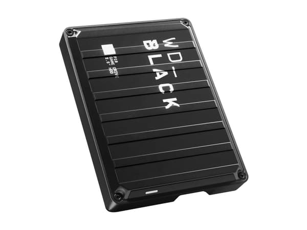 WD_BLACK P10 Game Drive WDBZ7D0060BBK - Hårddisk - 6 TB - extern (bärbar) - 2,5" - USB 3.2 Gen 1 - svart