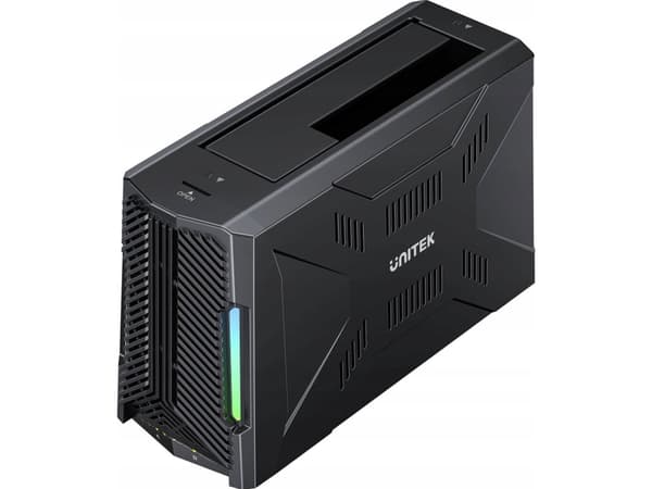 Unitek Docking Station Unitek Docking Station, 1x M.2 NVMe drive, 1x SATA drive, USB-C 10 Gbps