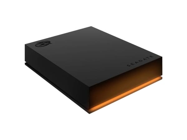 Seagate Game Drive FireCuda, 5 TB, 3.2 Gen 1 (3.1 Gen 1), Svart