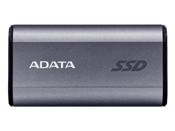 ADATA SC750 - SSD - 500 GB - ekstern (bærbar) - USB 3.2 Gen 2 (USB-C kontakt) - svart titan