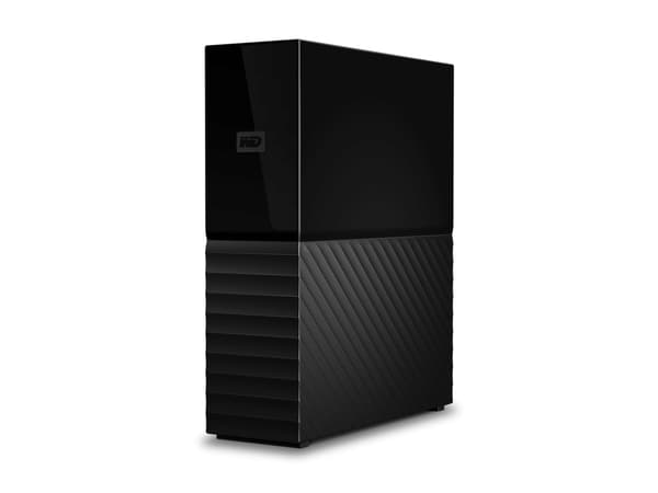 WD My Book WDBBGB0240HBK - Harddisk - kryptert - 24 TB - ekstern (stasjonær) - USB 3.2 Gen 1 - 256-bit AES - svart