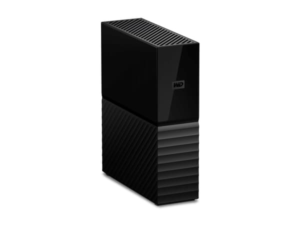 WD My Book WDBBGB0240HBK - Harddisk - kryptert - 24 TB - ekstern (stasjonær) - USB 3.2 Gen 1 - 256-bit AES - svart