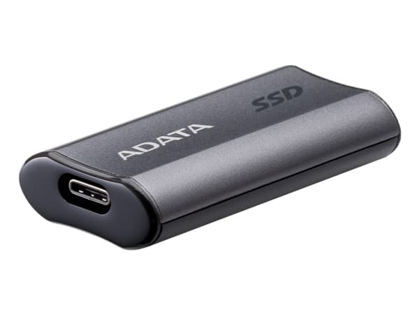 ADATA SC750 - SSD - 2000 GB - ekstern (bærbar) - USB 3.2 Gen 2 (USB-C kontakt) - svart titan