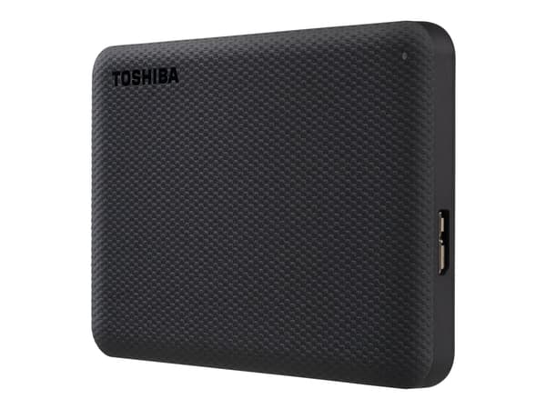 Toshiba Canvio Advance - Harddisk - 4 TB - ekstern (bærbar) - 2.5" - USB 3.2 Gen 1 - svart