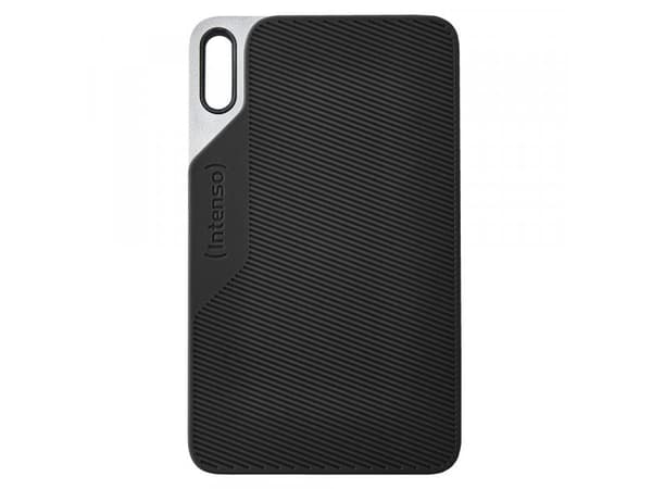 Intenso TX100 - SSD - 2 TB - ekstern (bærbar) - USB 3.2 Gen 1x1 (USB-C kontakt) - svart