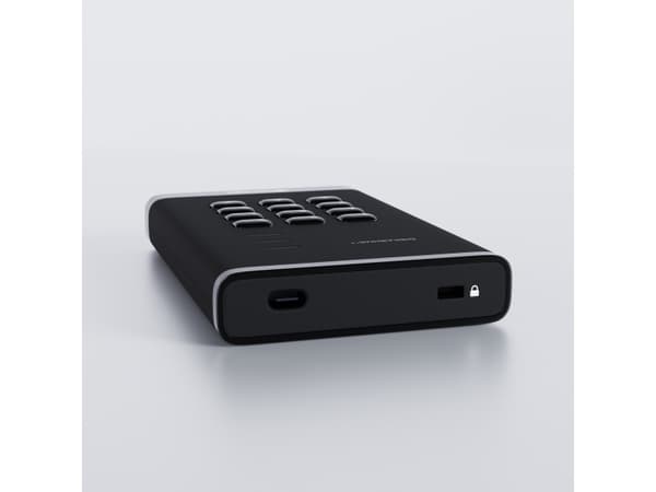 iStorage diskAshur3 SSD 256-bit 512GB - Black, 512 GB, 2.5", USB Type-A / USB Type-C, 3.2 Gen 1 (3.1 Gen 1), 448 MB/s, Password protection