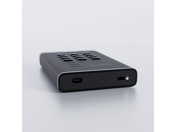 iStorage diskAshur PRO3 HDD, 4 TB, 3.2 Gen 1 (3.1 Gen 1), Sort