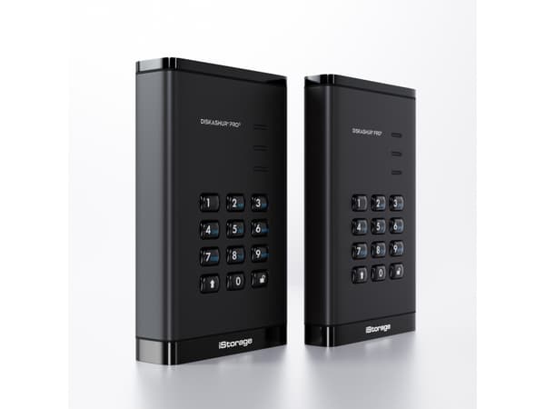 iStorage diskAshur PRO3 HDD, 4 TB, 3.2 Gen 1 (3.1 Gen 1), Sort
