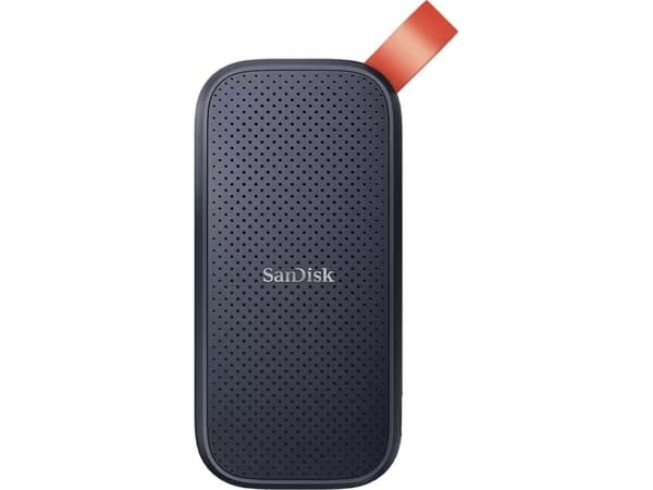 SanDisk Portable - SSD - 1 TB - ekstern (bærbar) - USB 3.2 Gen 2 (USB-C kontakt)