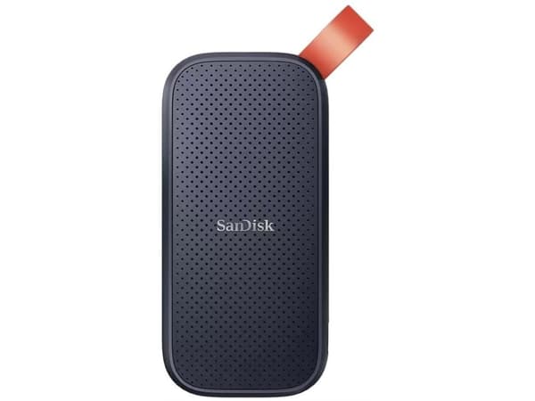 SanDisk Portable - SSD - 1 TB - ekstern (bærbar) - USB 3.2 Gen 2 (USB-C kontakt)