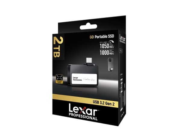 Diskettenhet SSD USB3.2 2TB EXT /LSL400X002T-RNBNG LEXAR
