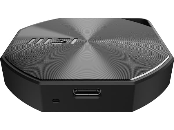 MSI DATAMAG 20GBPS 2TB, 2 TB, USB Type-C, USB 3.2 Gen 2x2, 1600 MB/s, musta