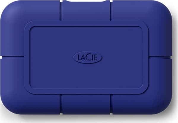 LaCie PRO5 STNA2000400 - SSD - 2 TB - robust - ekstern (bærbar) - Thunderbolt 5 (USB-C kontakt) - blå - med Seagate Rescue Data Recovery