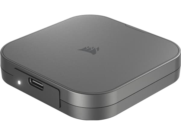 CORSAIR EX400U - SSD - 1 TB - extern (portabel) - USB4 (USB-C kontakt) - gun metal