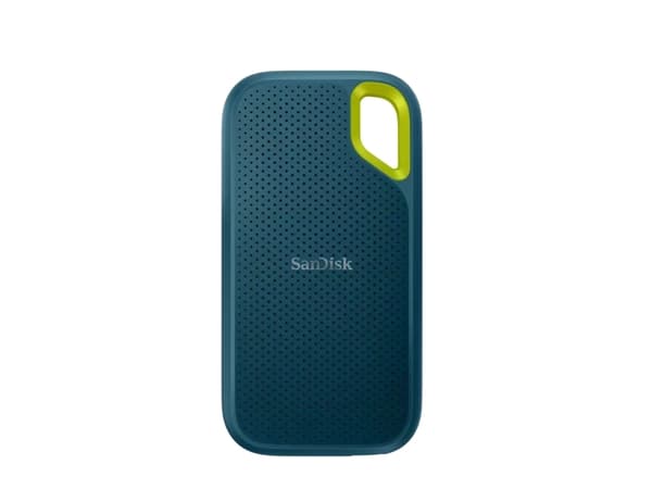 SanDisk Extreme V2, 4 TB, USB Type-C, 3.2 Gen 2 (3.1 Gen 2), 1050 MB/s, Lösenordsskydd, Blå