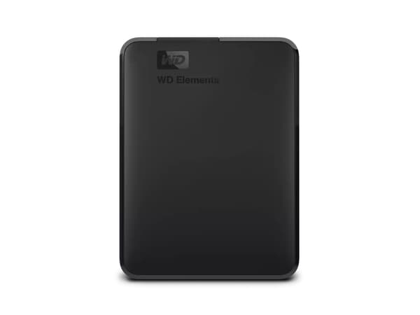 Western Digital Elements WDBHJS0060BBK-WESN, 6 TB, 2.5", 3.2 Gen 1 (3.1 Gen 1), Svart