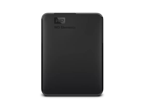 Western Digital Elements WDBHJS0060BBK-WESN, 6 TB, 2.5", 3.2 Gen 1 (3.1 Gen 1), Svart