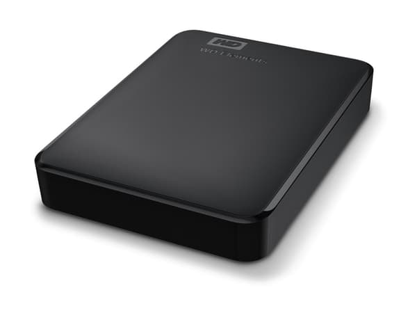 Western Digital Elements WDBHJS0060BBK-WESN, 6 TB, 2.5", 3.2 Gen 1 (3.1 Gen 1), Svart