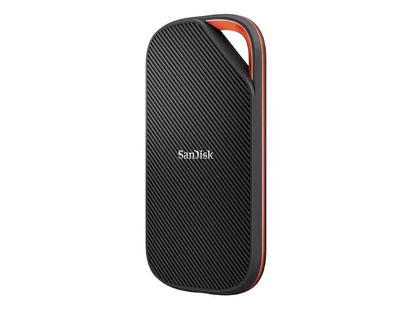 SanDisk Extreme PRO - SSD - 2 TB - ekstern (bærbar) - USB4 (USB-C kontakt)